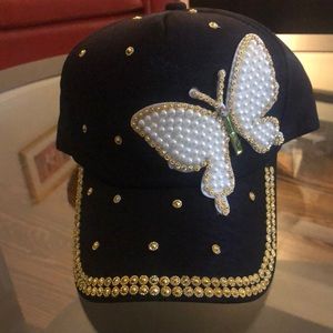 Beautiful Butterfly Cap